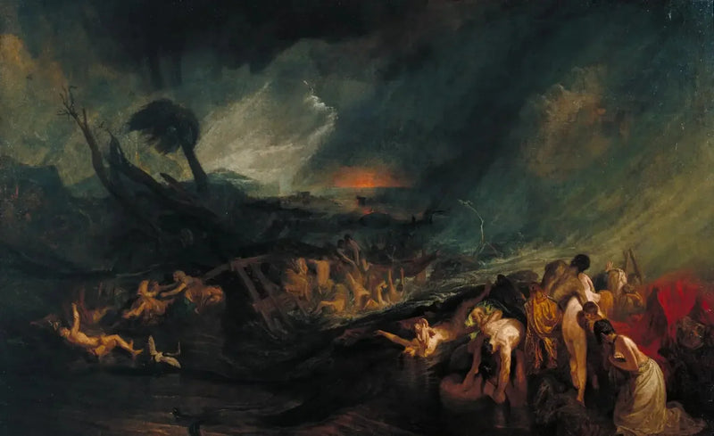 de Zondvloed - J. M. W. Turner