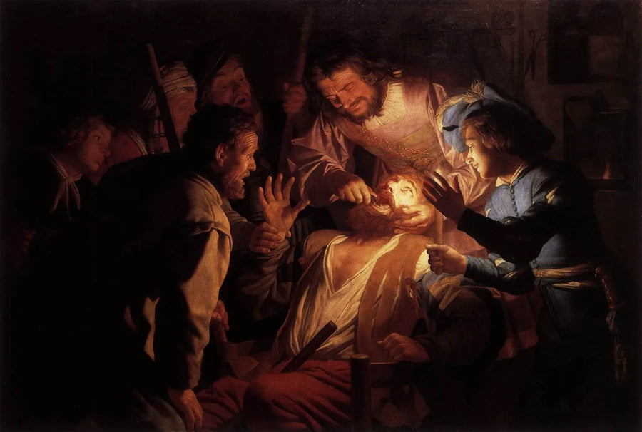 De tandarts - Gerrit van Honthorst