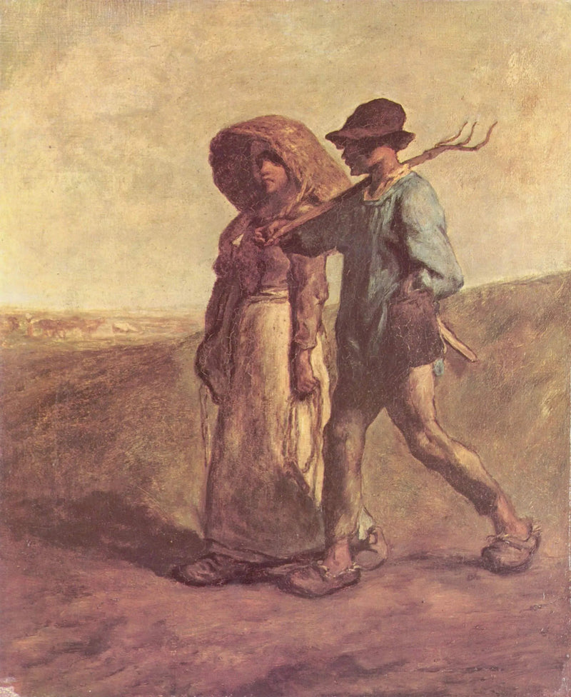 Vertrek naar het werk - Jean-François Millet