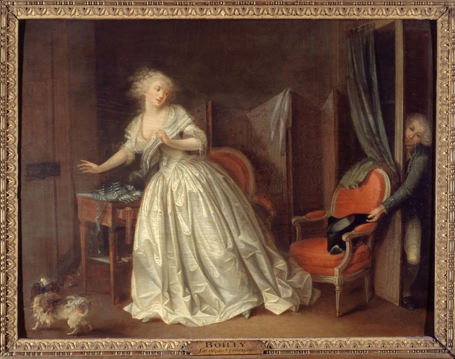 De Gehaaste Vertrek - Louis-Léopold Boilly

Source:
Le Départ précipité - Louis-Léopold Boilly