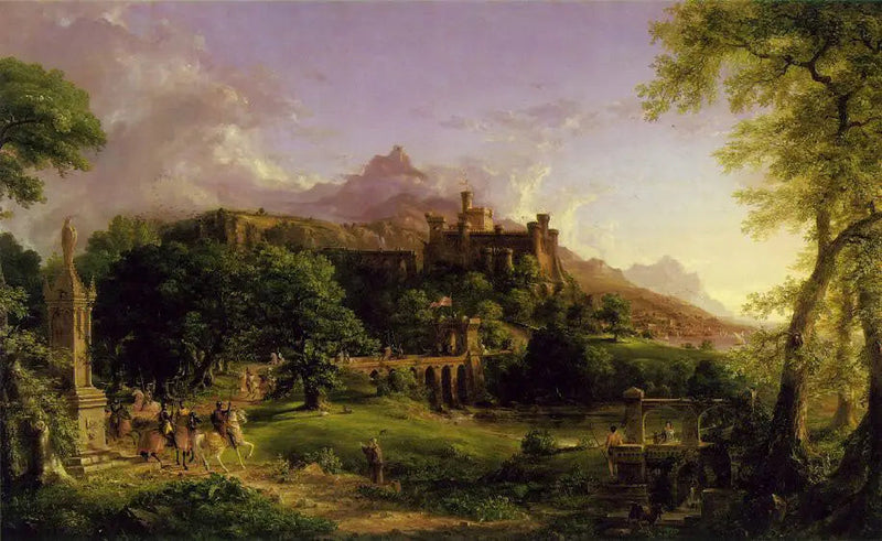 De Vertrek - Thomas Cole

Source:
Le Départ - Thomas Cole