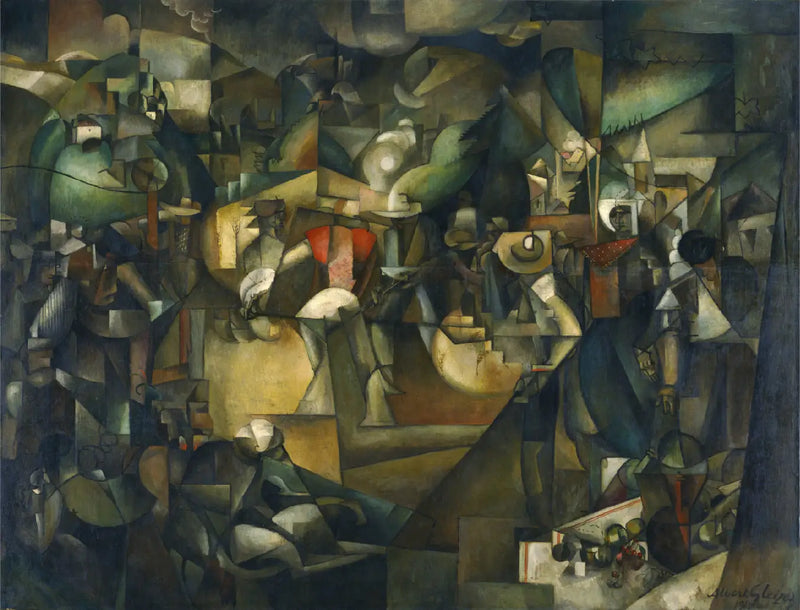 Het Oogsten van de Oogst - Albert Gleizes