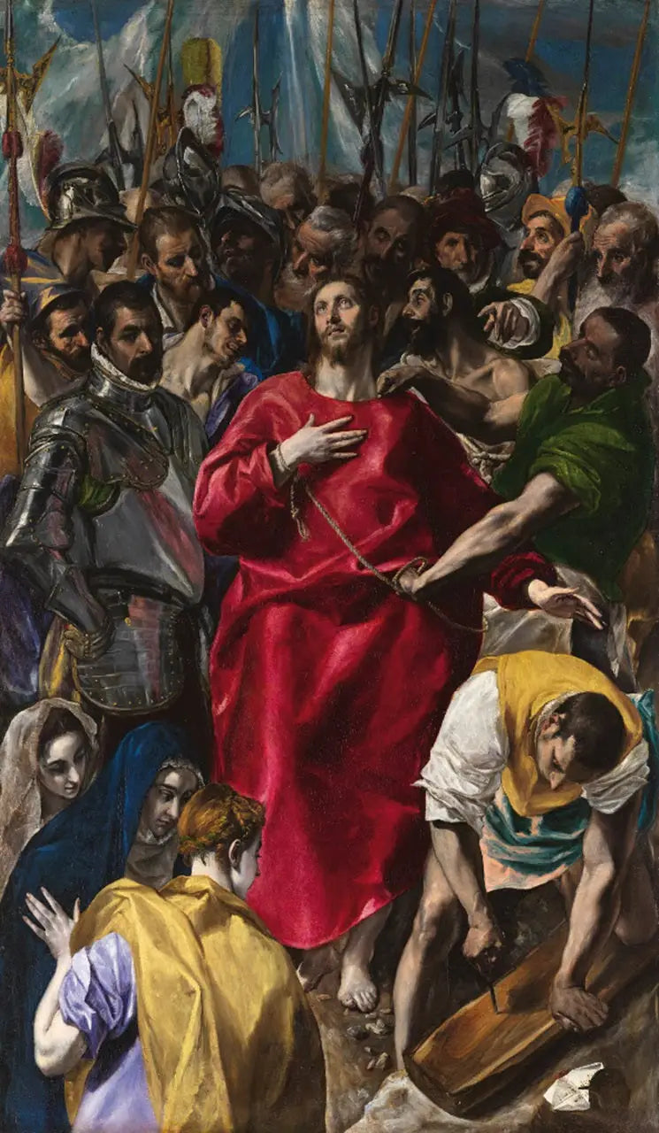 Het Ontsleutelen van Christus - El Greco
