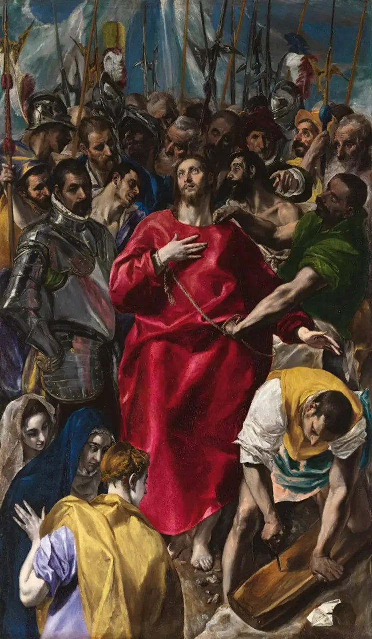 Het Ontsleutelen van Christus - El Greco