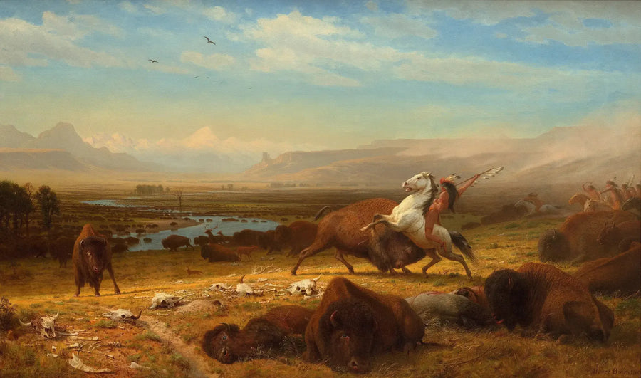 De Laatste van de bizons - Albert Bierstadt

Source:
Le Dernier des bisons - Albert Bierstadt