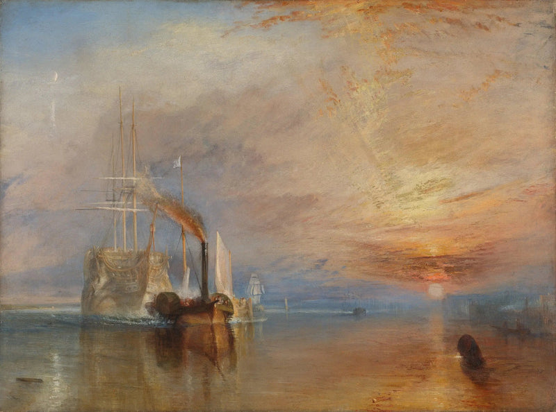 De Laatste Reis van de Téméraire - J. M. W. Turner