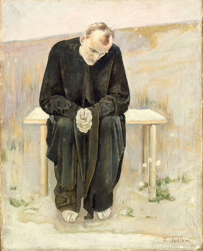 De ontgoochelde - Ferdinand Hodler