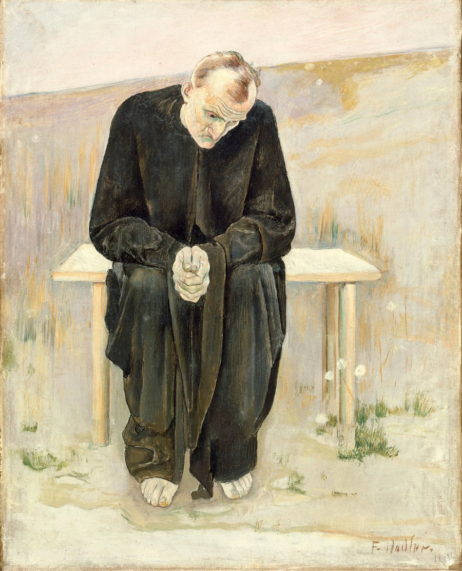 De ontgoochelde - Ferdinand Hodler