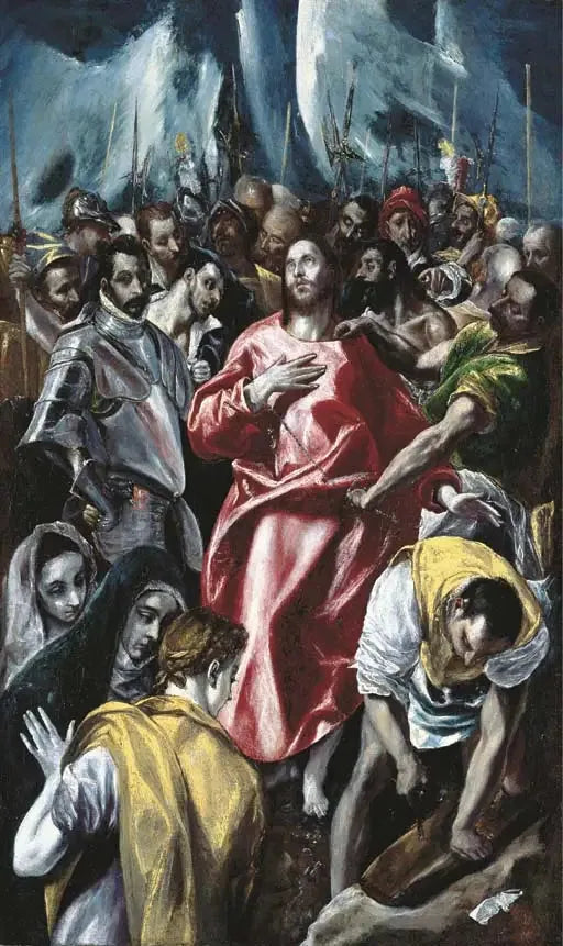 Het ontkleden van Christus - El Greco