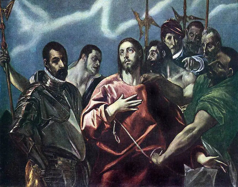 Het ontkleden van Christus - El Greco