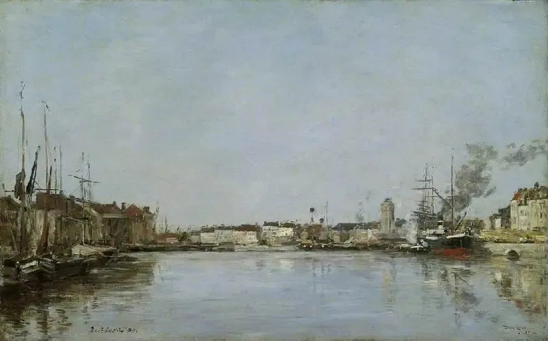 De Nederlandse Dock, Duinkerken - Eugène Boudin