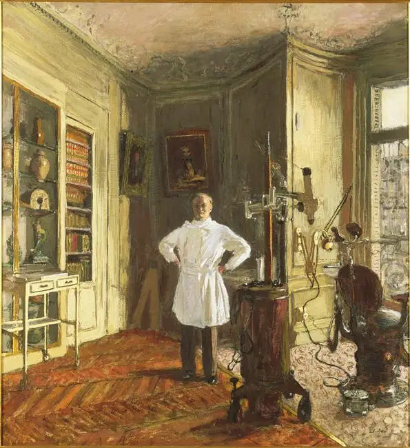 De dokter Louis Viau - Édouard Vuillard