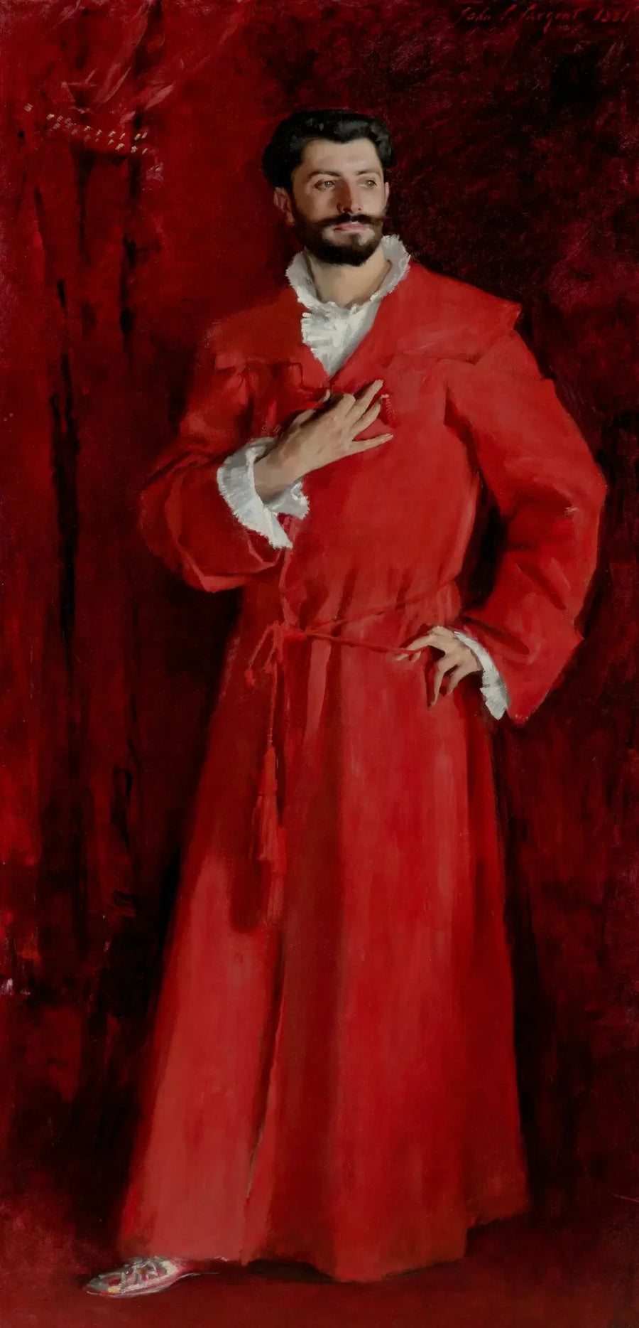 De Dokter Pozzi thuis - John Singer Sargent