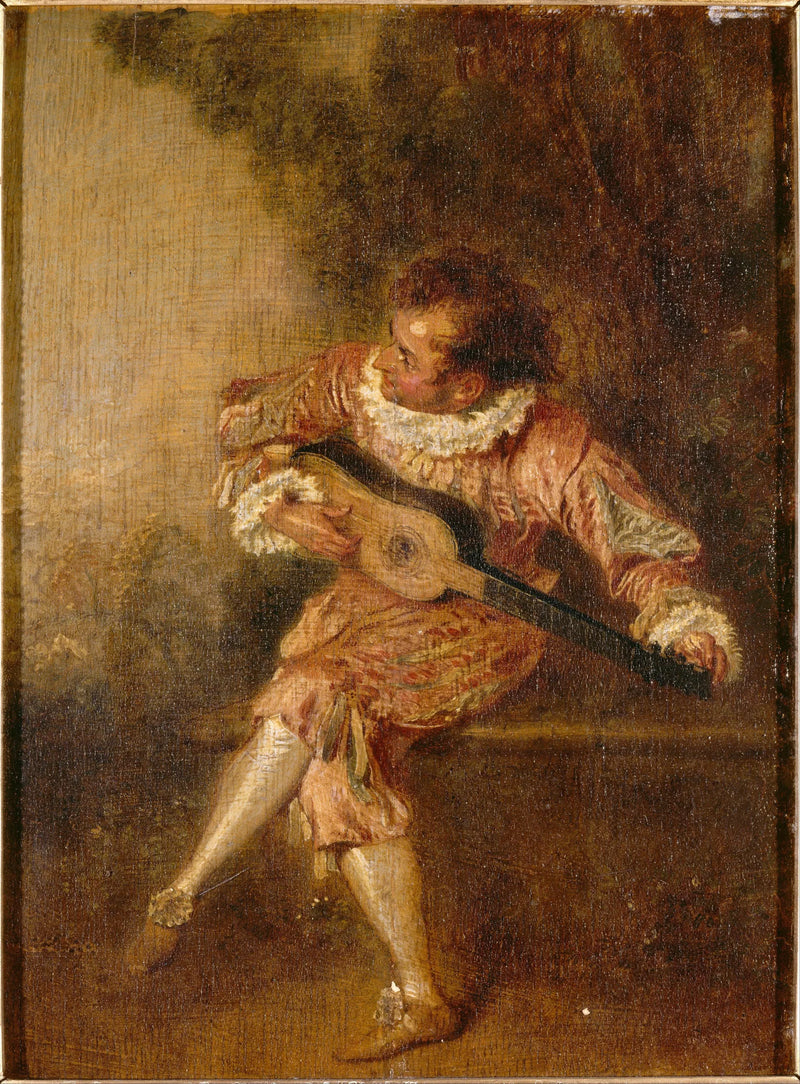 De Serenadegever - Antoine Watteau