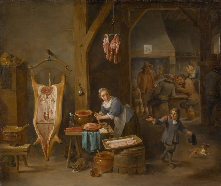 De fabrikant van worst - David Teniers de Jonge

Source:
Le fabricant de saucisses - David Teniers le Jeune