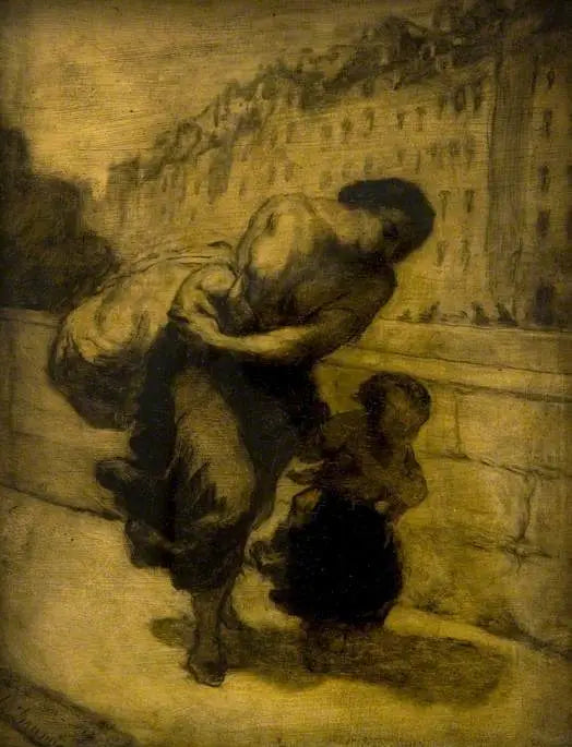De last - Honoré Daumier