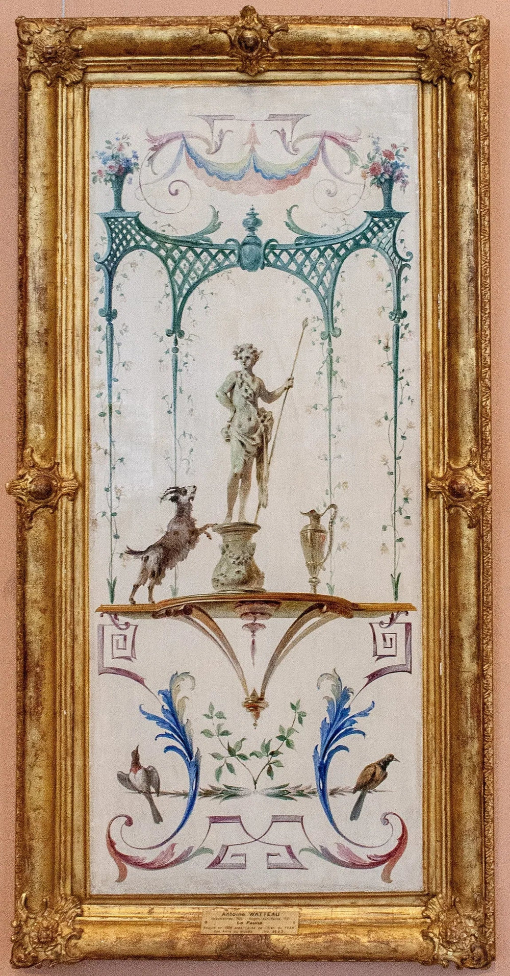 ’Le Faune’ - Antoine Watteau - Alpha Reproduction