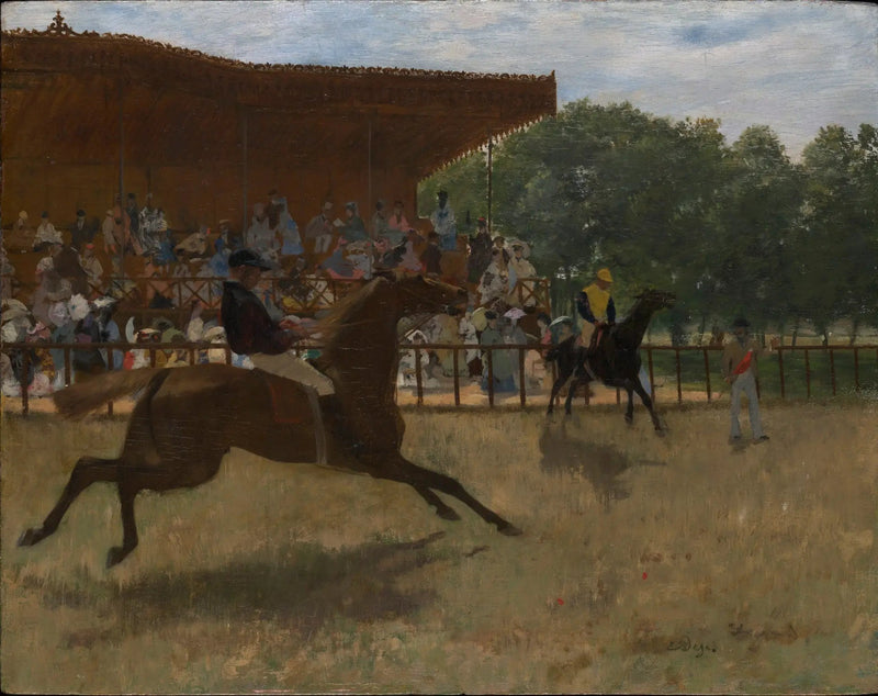 De valse start - Edgar Degas