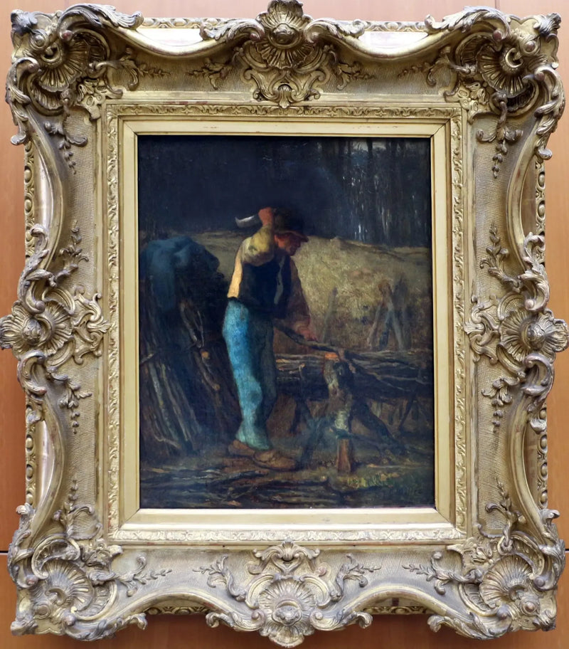 De Houtsplijter - Jean-François Millet