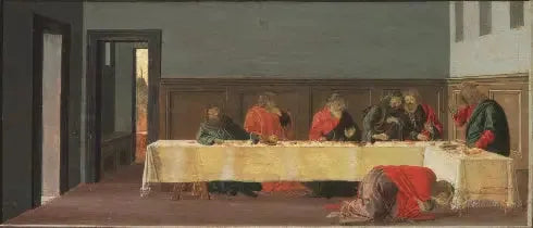 Het feest in het huis van Simon - Sandro Botticelli