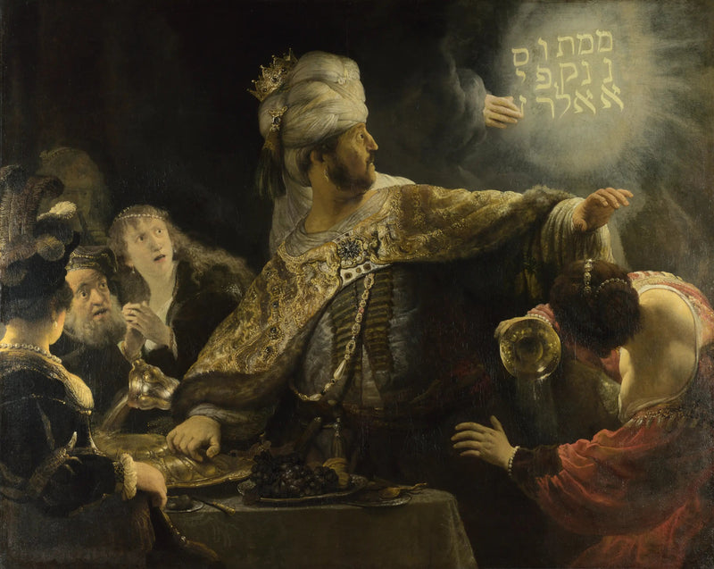 Het Feestmaal van Balthazar - Rembrandt