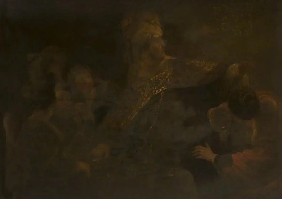 Het feestmaal van Belsazar - Rembrandt