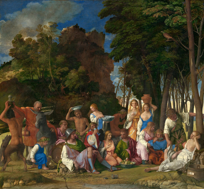 Het Banket der Goden - Giovanni Bellini