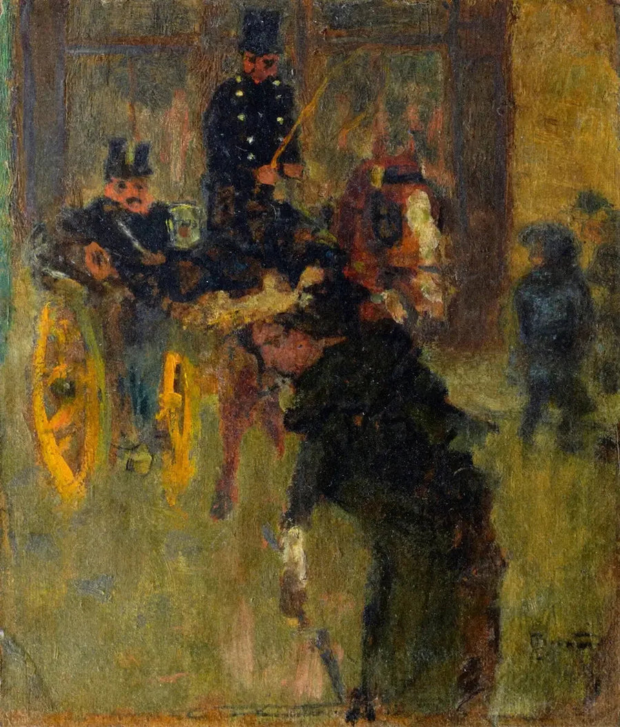 De fiacre - Pierre Bonnard