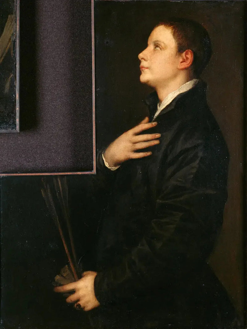 De zoon van de spreker Francesco Filetto - Titian
