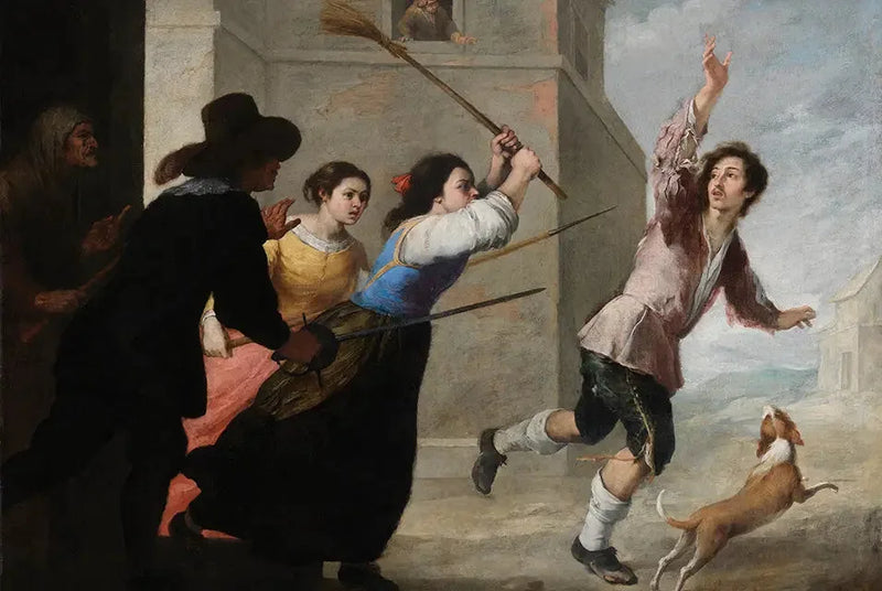 De verloren zoon verbannen - Bartolomé Esteban Murillo

Source:
Le fils prodigue chassé - Bartolomé Esteban Murillo