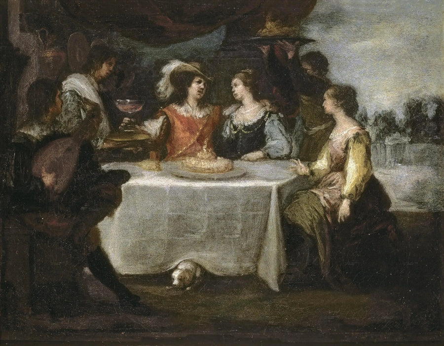 De verloren zoon verspilt zijn erfenis - Bartolomé Esteban Murillo

Source:
Le fils prodigue gaspillant son héritage - Bartolomé Esteban Murillo