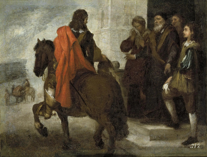 De verloren zoon neemt afscheid van zijn huis - Bartolomé Esteban Murillo

Source:
Le fils prodigue prenant congé de sa maison - Bartolomé Esteban Murillo