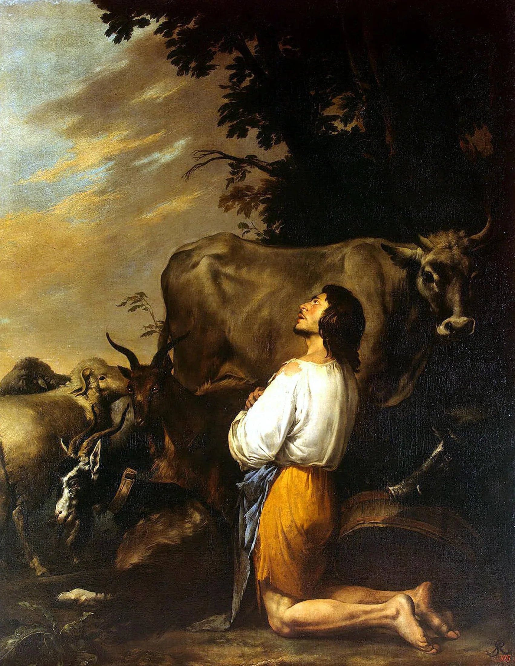 Le fils prodigue - Salvator Rosa image 1 reproduction réalisée par Alpha Reproduction