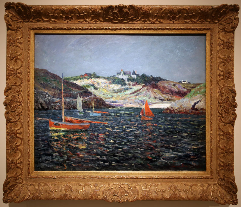 De bodem van de haven van Goulphar, Belle-Île en Mer - Maxime Maufra