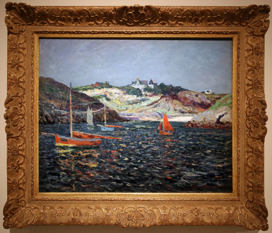 De bodem van de haven van Goulphar, Belle-Île en Mer - Maxime Maufra