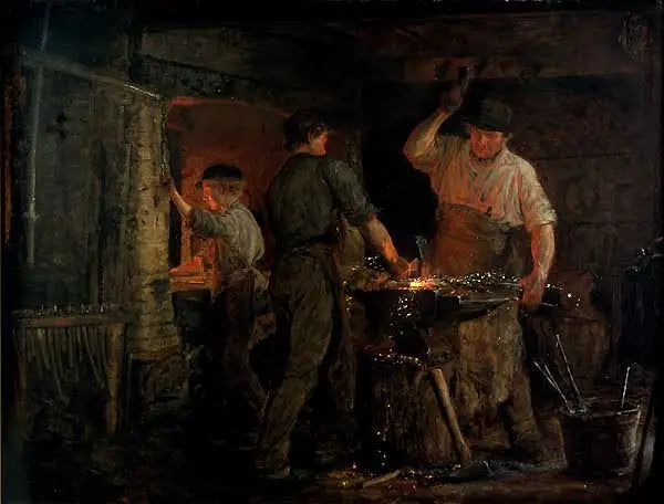 De smid van Hornbæk - Peder Severin Krøyer