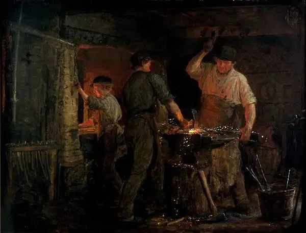 De smid van Hornbæk - Peder Severin Krøyer