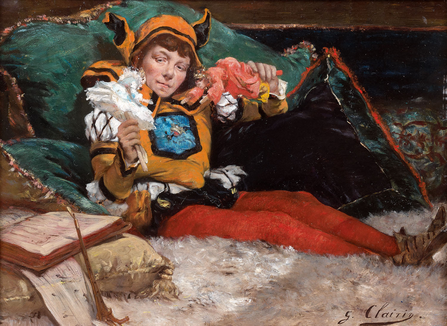 le fou du roi - Georges Clairin