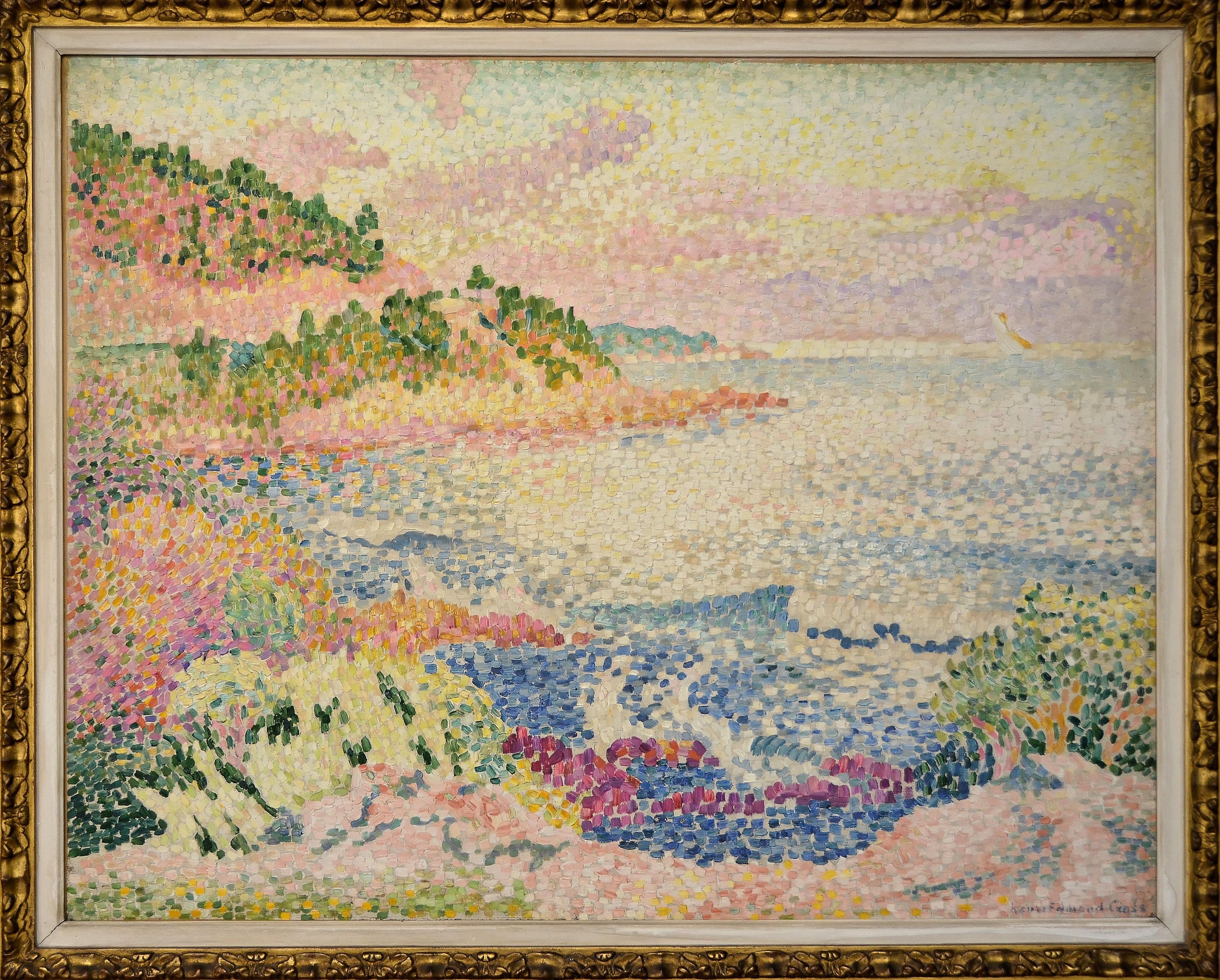 Le Four des Maures - Henri-Edmond Cross - Alpha Reproduction