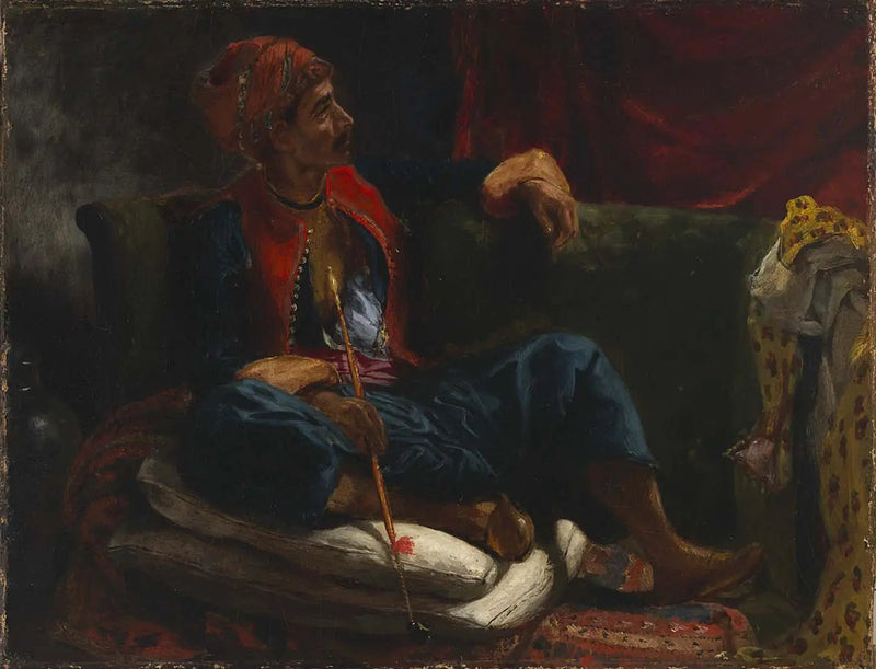 De roker - Eugène Delacroix