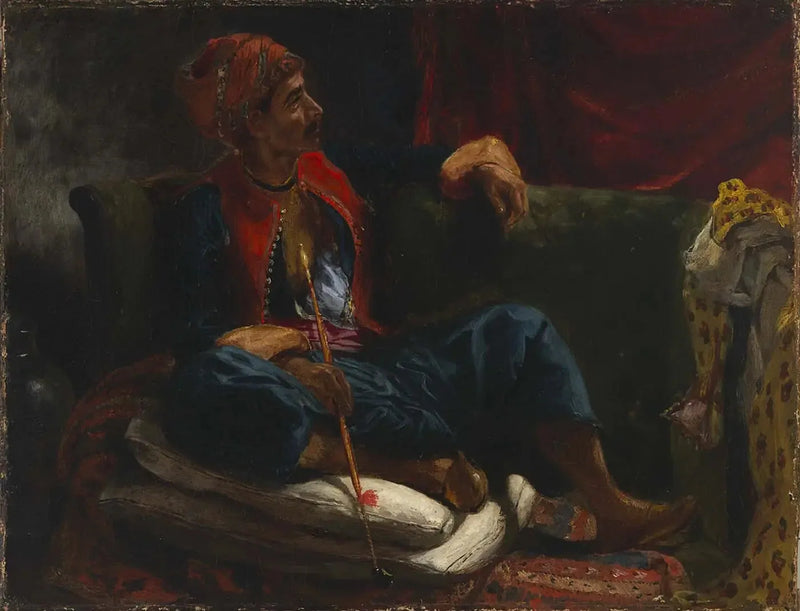 De roker - Eugène Delacroix
