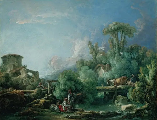 De Galante Visser - François Boucher