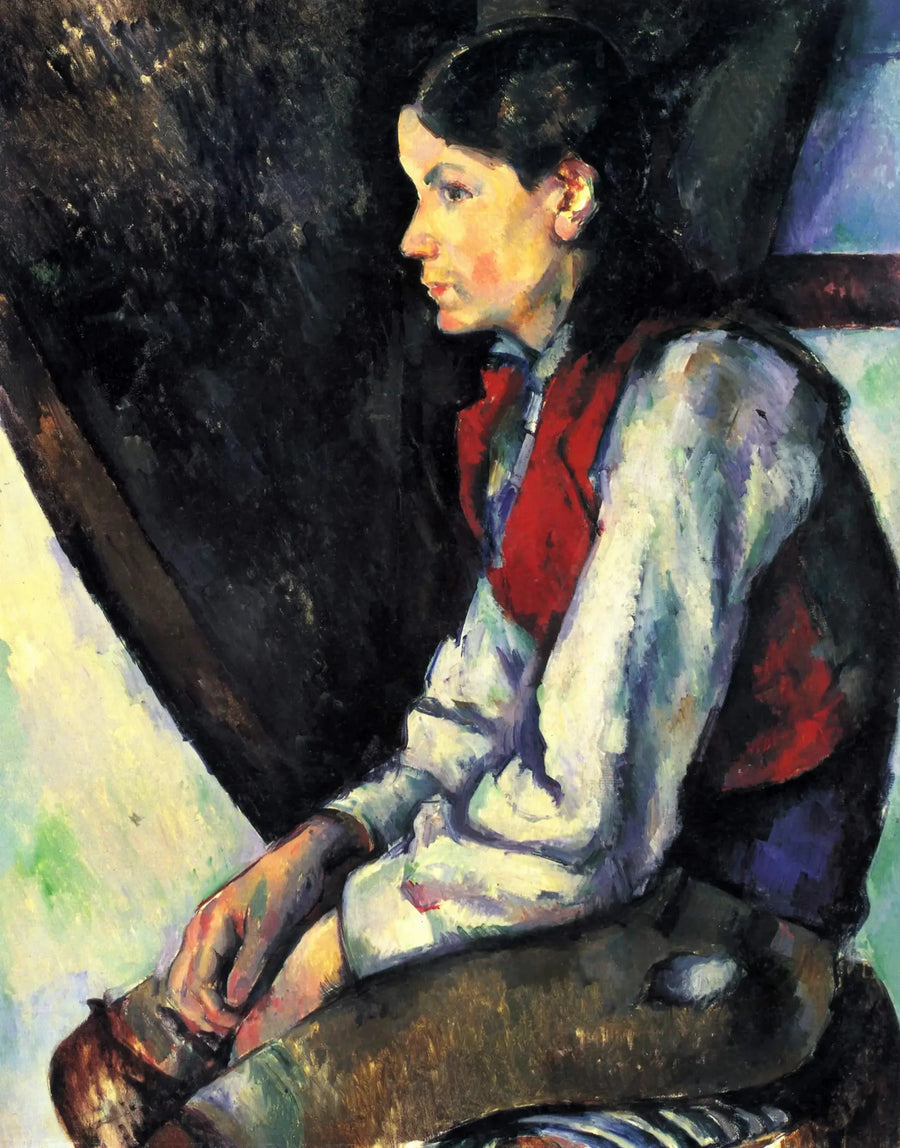 De Jongen met de Rode Vest - Paul Cézanne