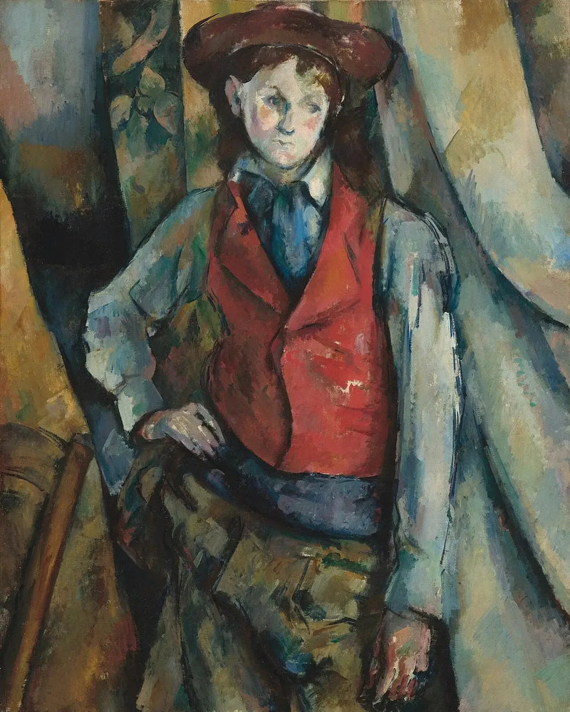 De Jongen met de Rode Vest - Paul Cézanne