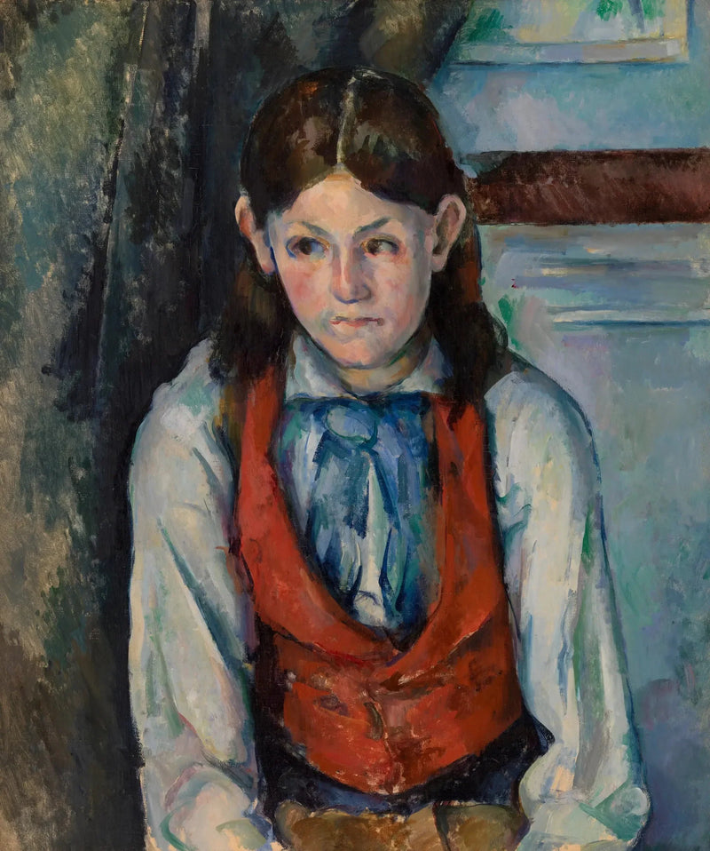 De Jongen met de Rode Vest - Paul Cézanne