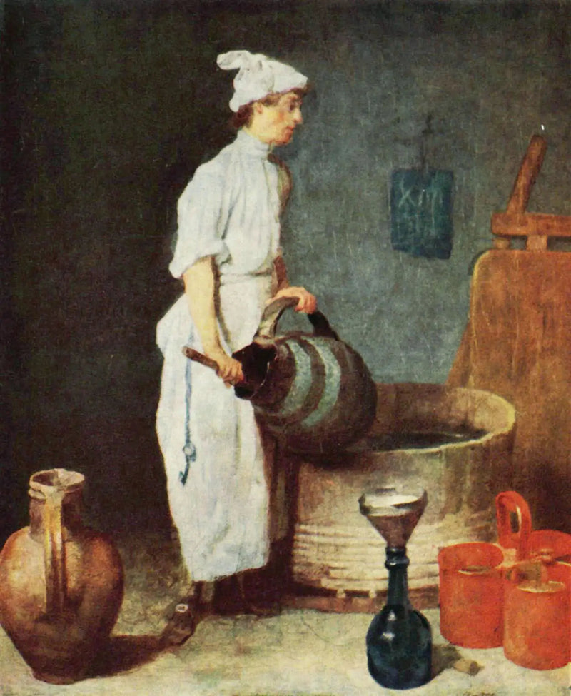 Het jongen cabaretier - Jean Simeón Chardin