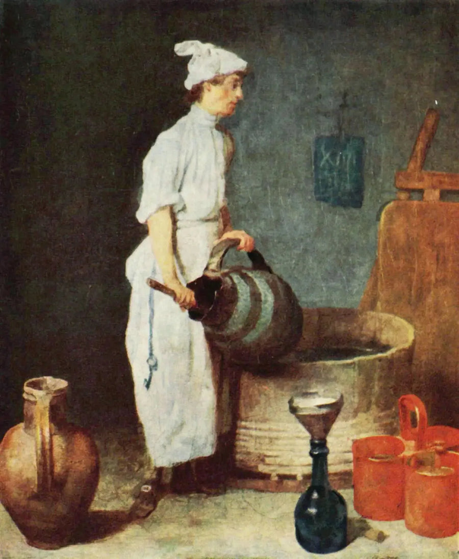 Het jongen cabaretier - Jean Simeón Chardin