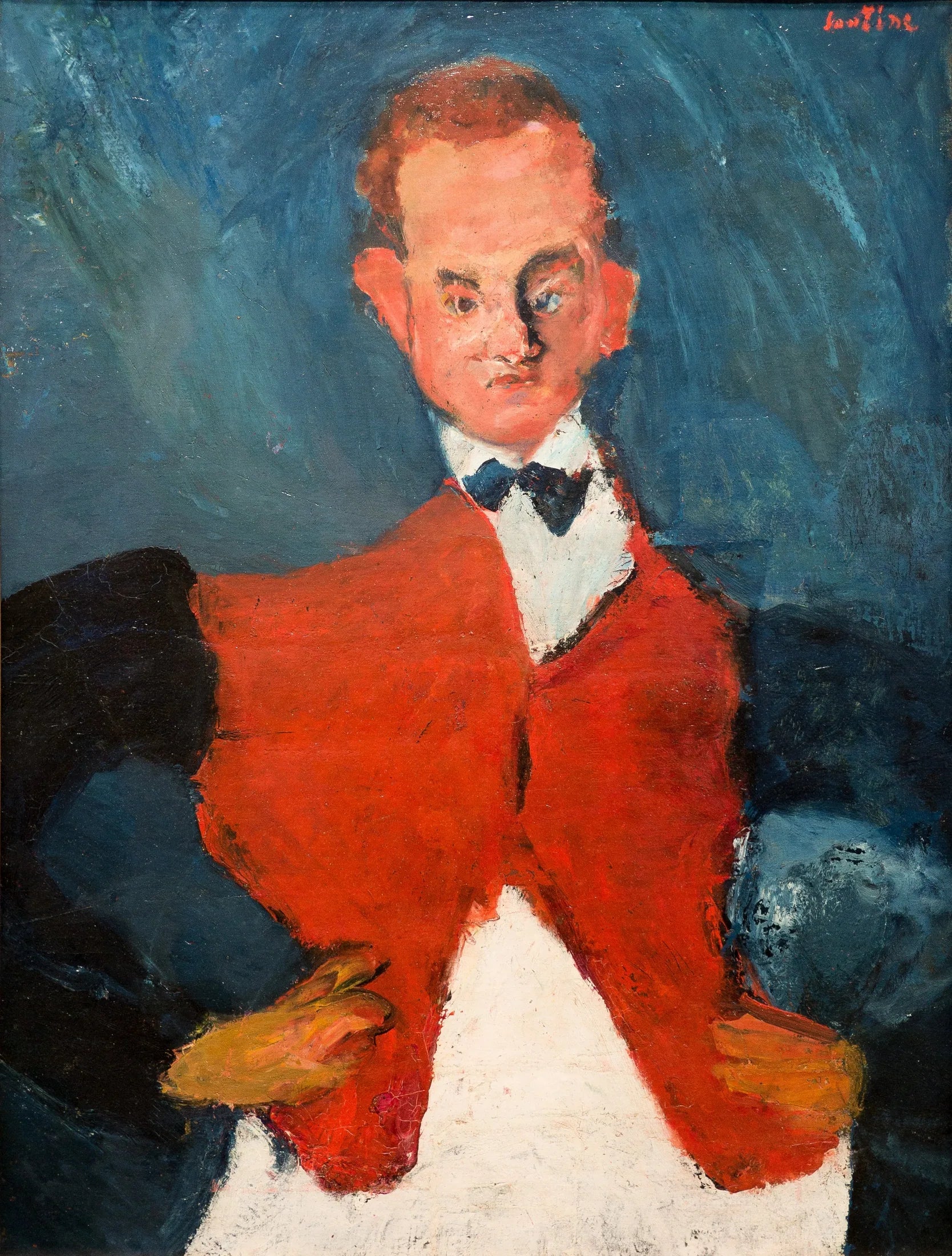 Le Garçon d'étage - Chaïm Soutine image 1 reproduction de peinture à l’huile