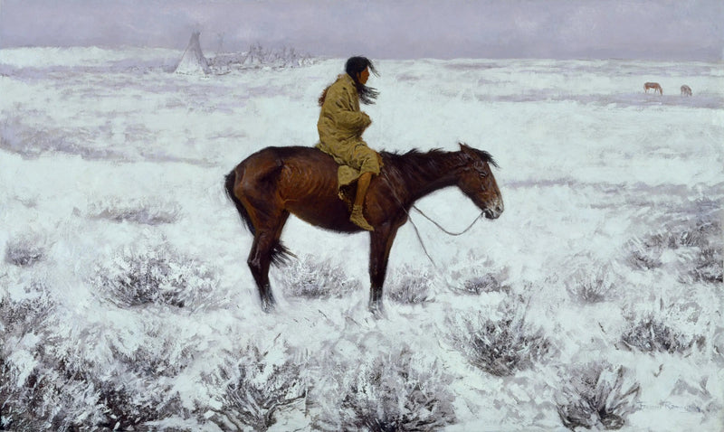 Het herdersjongen - Frederic Remington

Source:
Le garçon de troupeau - Frederic Remington