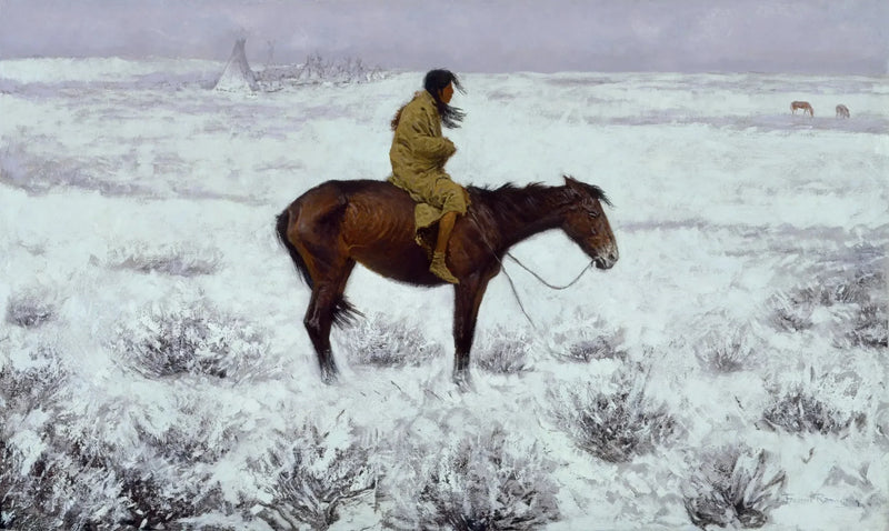 Het herdersjongen - Frederic Remington

Source:
Le garçon de troupeau - Frederic Remington